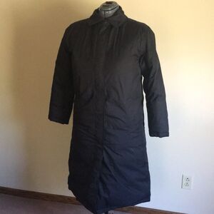 Lands’ End Down Long Parka Jacket Size Medium